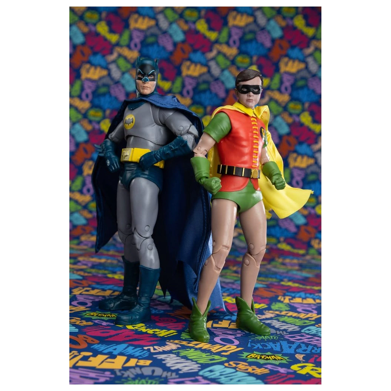 Batman Classic TV Series DC Multiverse McFarlane Collector Edition zestaw 2 figurek akcji Batman i Robin 18 cm zdjęcie produktu