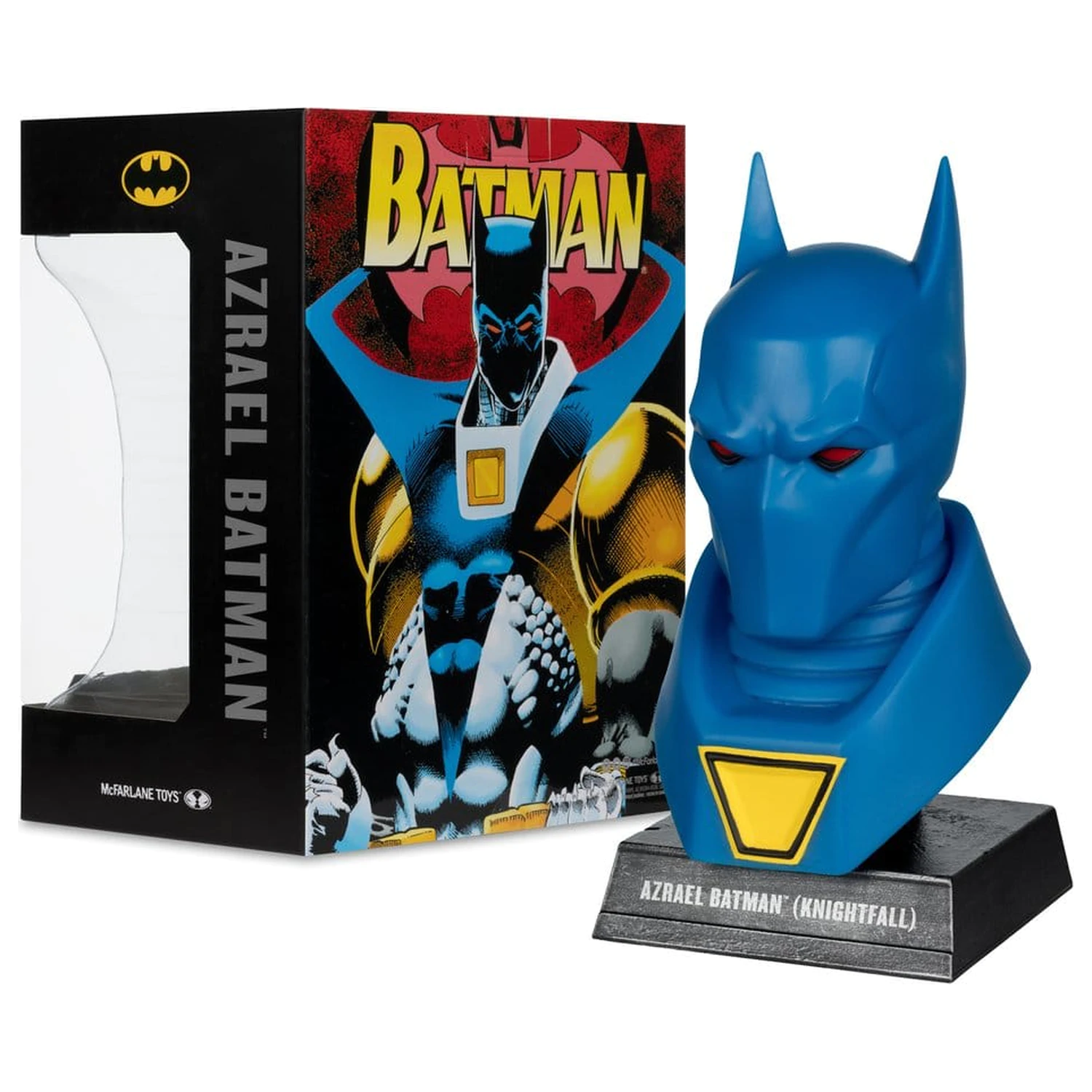 Batman DC Direct Mini-Replika 1/3 Maska Azraela Batmana (Batman: Knightfall) (Gold Label Collection) 18 cm zdjęcie produktu