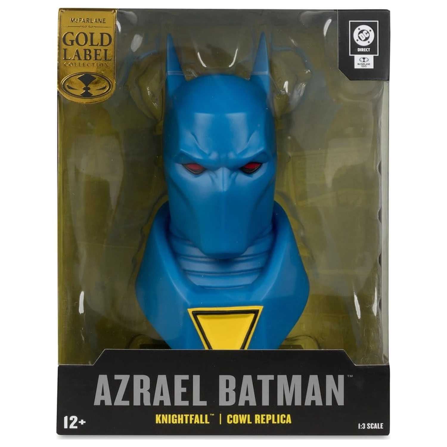Batman DC Direct Mini-Replika 1/3 Maska Azraela Batmana (Batman: Knightfall) (Gold Label Collection) 18 cm zdjęcie produktu