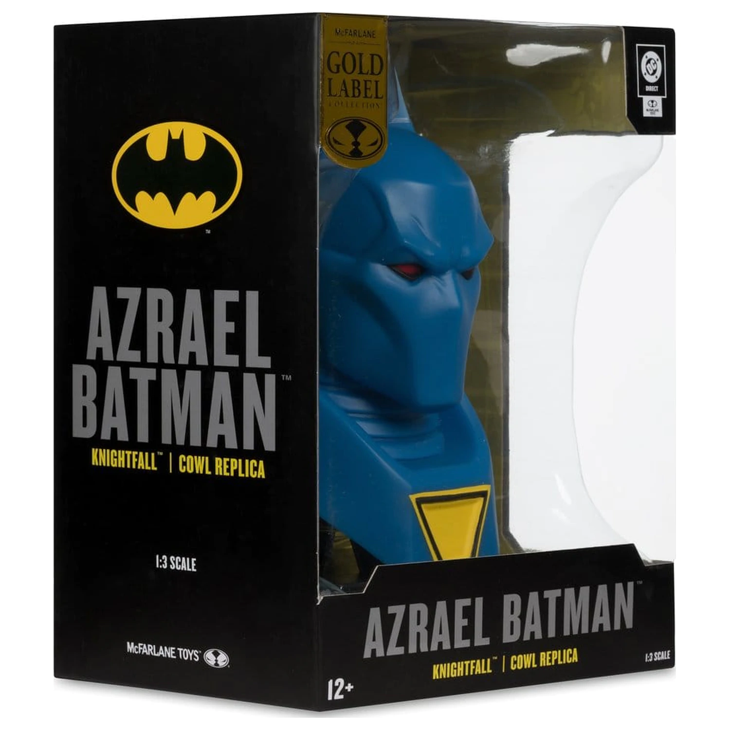 Batman DC Direct Mini-Replika 1/3 Maska Azraela Batmana (Batman: Knightfall) (Gold Label Collection) 18 cm zdjęcie produktu