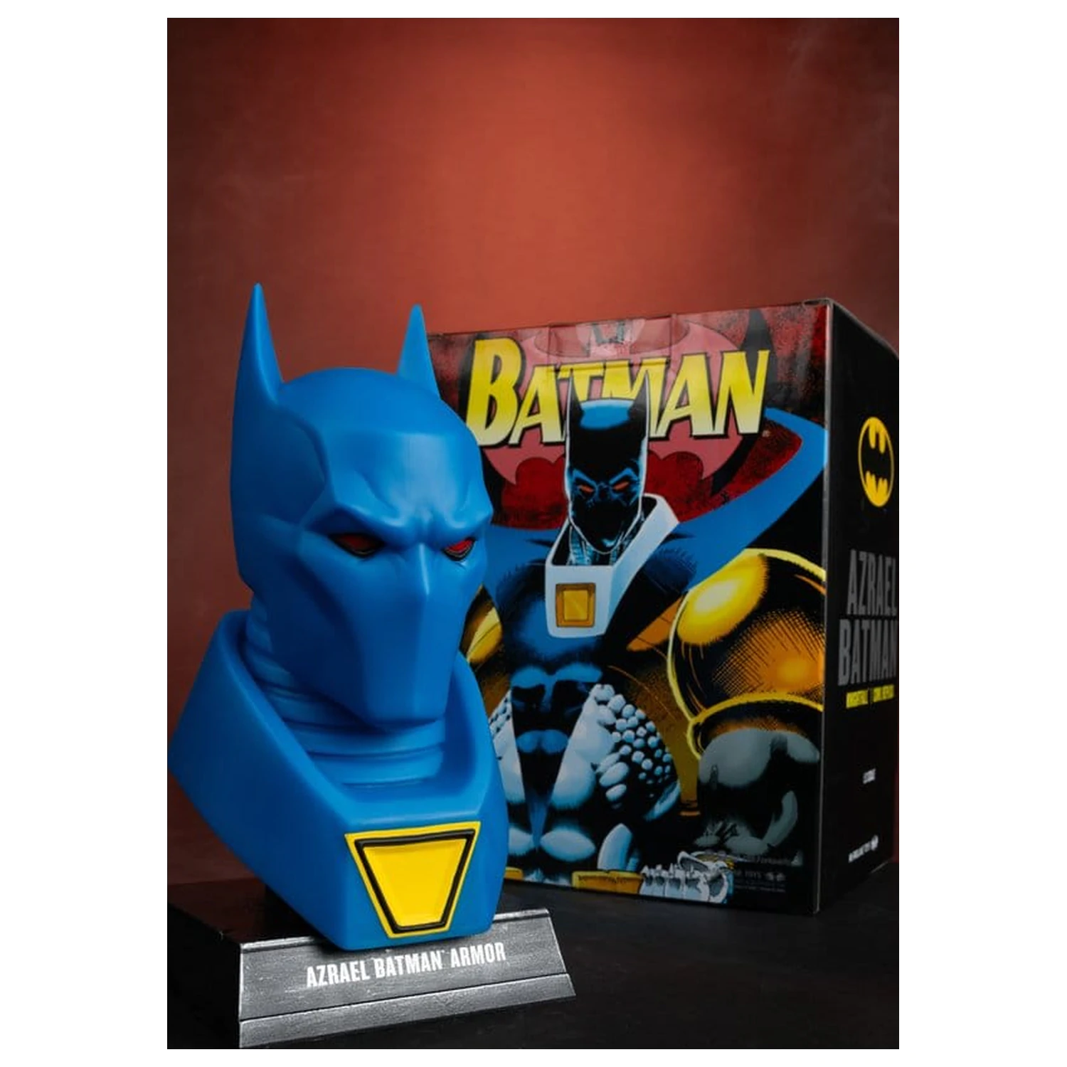 Batman DC Direct Mini-Replika 1/3 Maska Azraela Batmana (Batman: Knightfall) (Gold Label Collection) 18 cm zdjęcie produktu