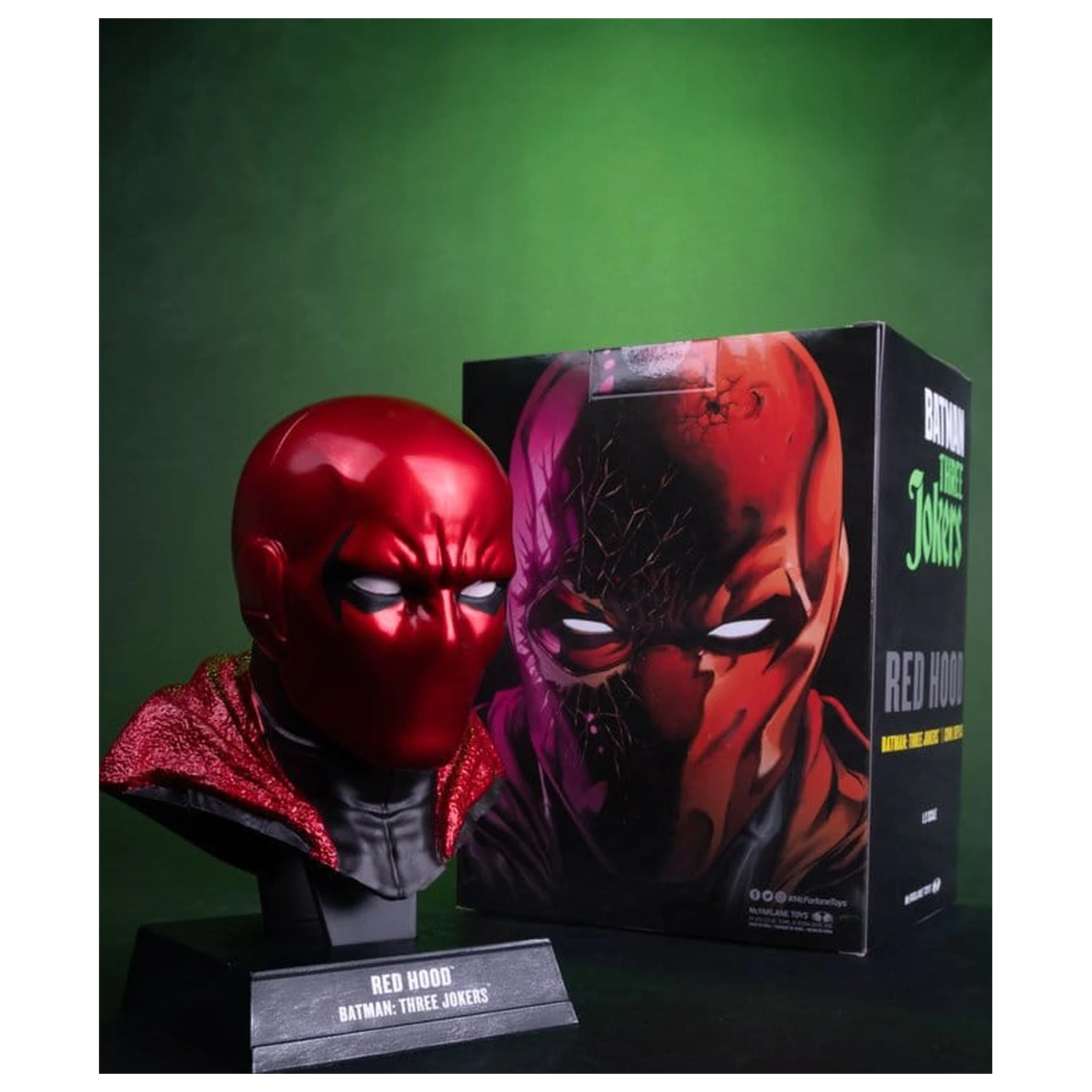 Batman DC Direct Mini-Replika 1/3 Maska Red Hooda (Batman: Three Jokers) 18 cm zdjęcie produktu