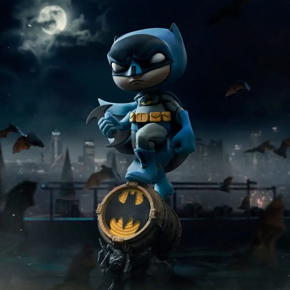 Batman Mini Co. Figurka PVC Batman na Bat-Signal (Blue Variant) 19 cm zdjęcie produktu