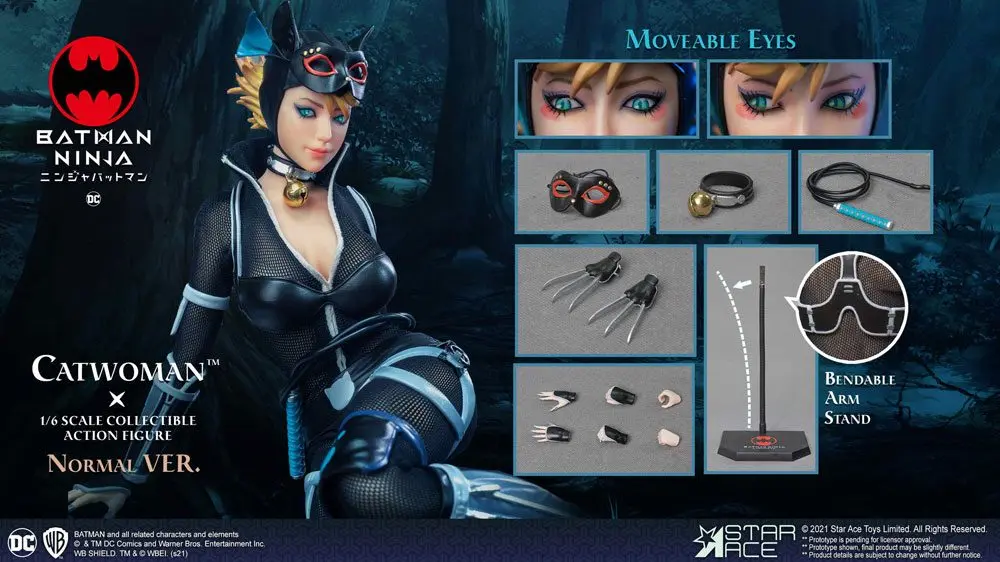 Batman Ninja My Favourite Movie Action Figure 1/6 Ninja Catwoman Normal Ver. 30 cm zdjęcie produktu
