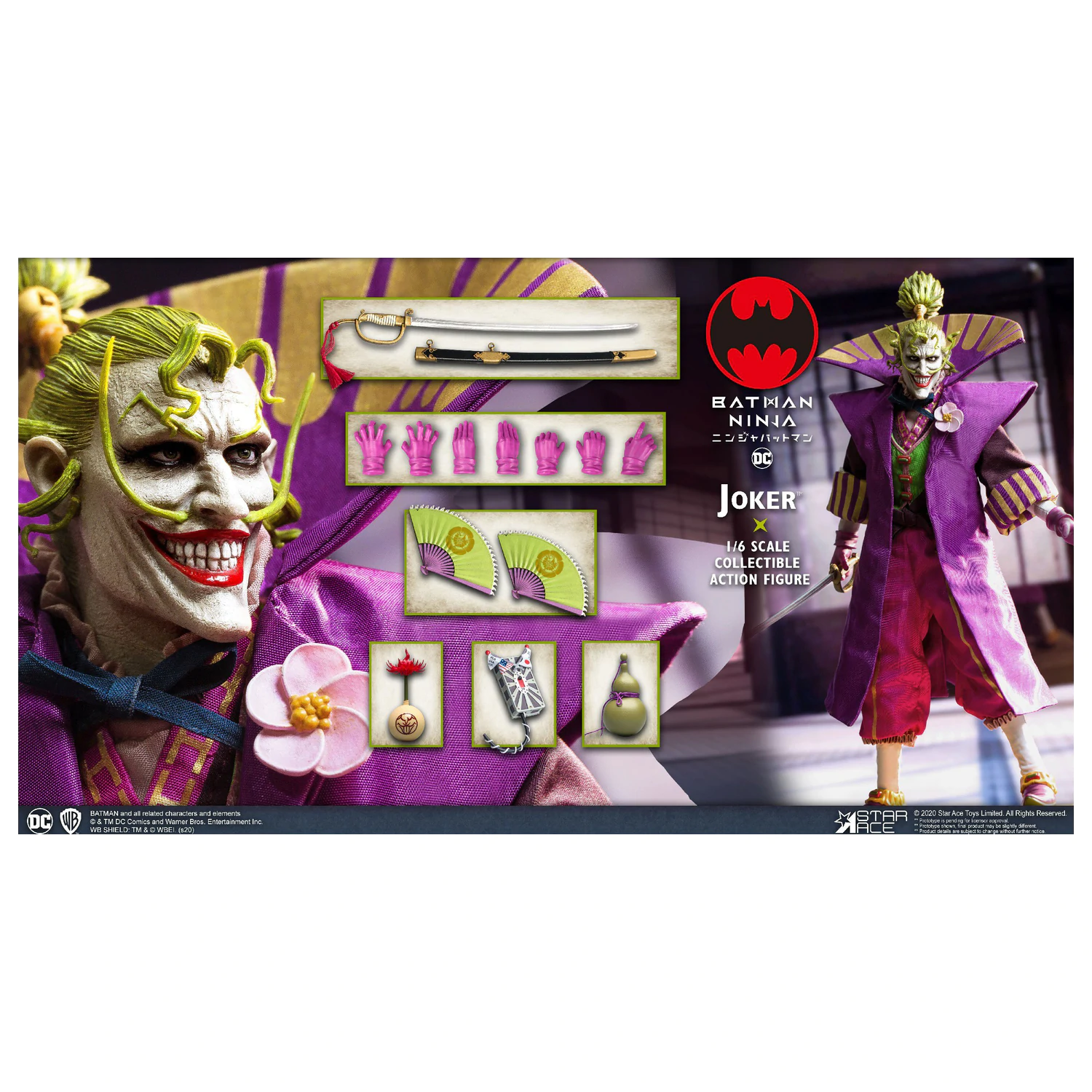 Batman Ninja My Favourite Movie Figurka akcji 1/6 Joker 30 cm zdjęcie produktu