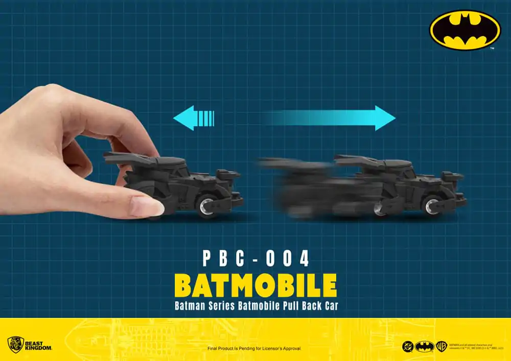Batman Pull Back Samochody w Tajemniczym Pudełku 6-Pak zdjęcie produktu