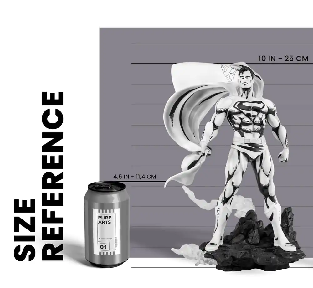 Batman PX PVC Statua 1/8 SDCC 2024 Superman Black & White Version 30 cm zdjęcie produktu