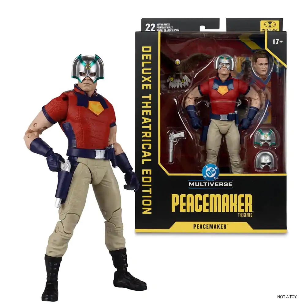 Peacemaker DC Multiverse DC Theatrical Deluxe Edition figurka akcji Peacemaker 19 cm zdjęcie produktu