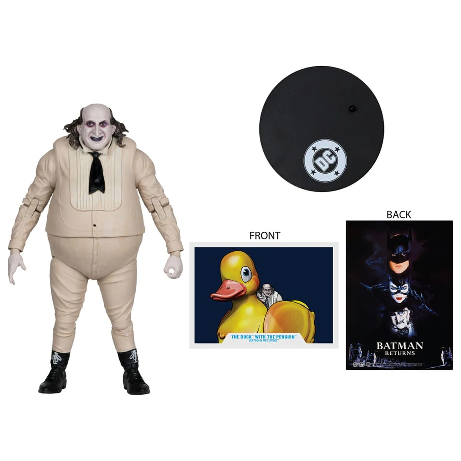 Batman Returns DC Multiverse z figurkami pojazdów The Duck i Penguin 24 cm zdjęcie produktu
