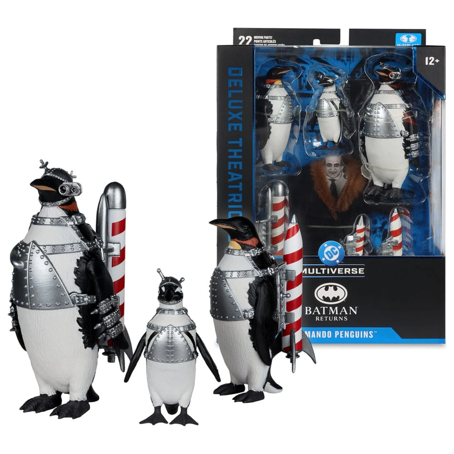 Figurka Batman Returns DC Theatrical Deluxe Edition Commando Penguins Pack 12 cm zdjęcie produktu