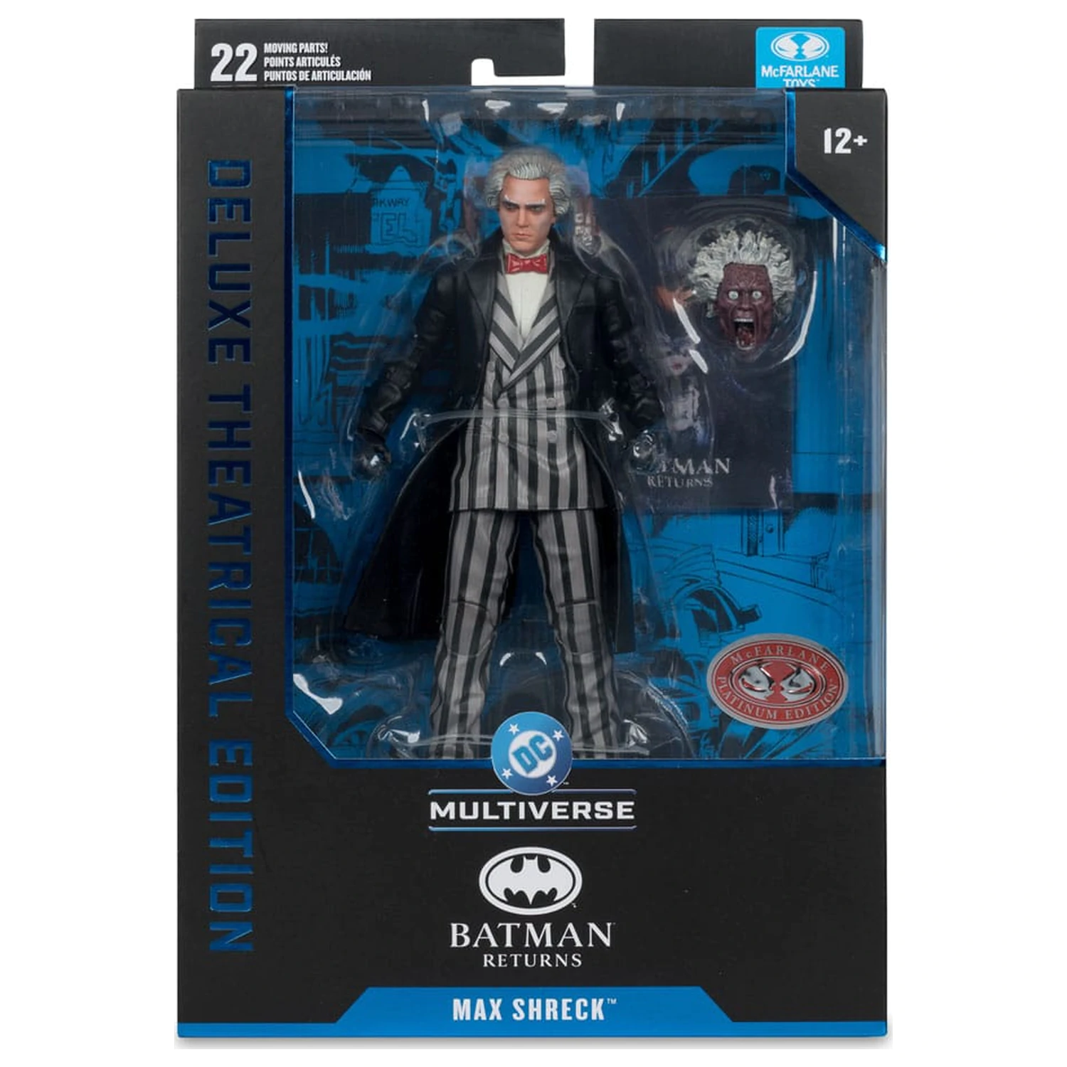 Figurka akcji Batman Returns DC Theatrical Deluxe Edition Max Shreck (Red Platinum Edition) 18 cm zdjęcie produktu