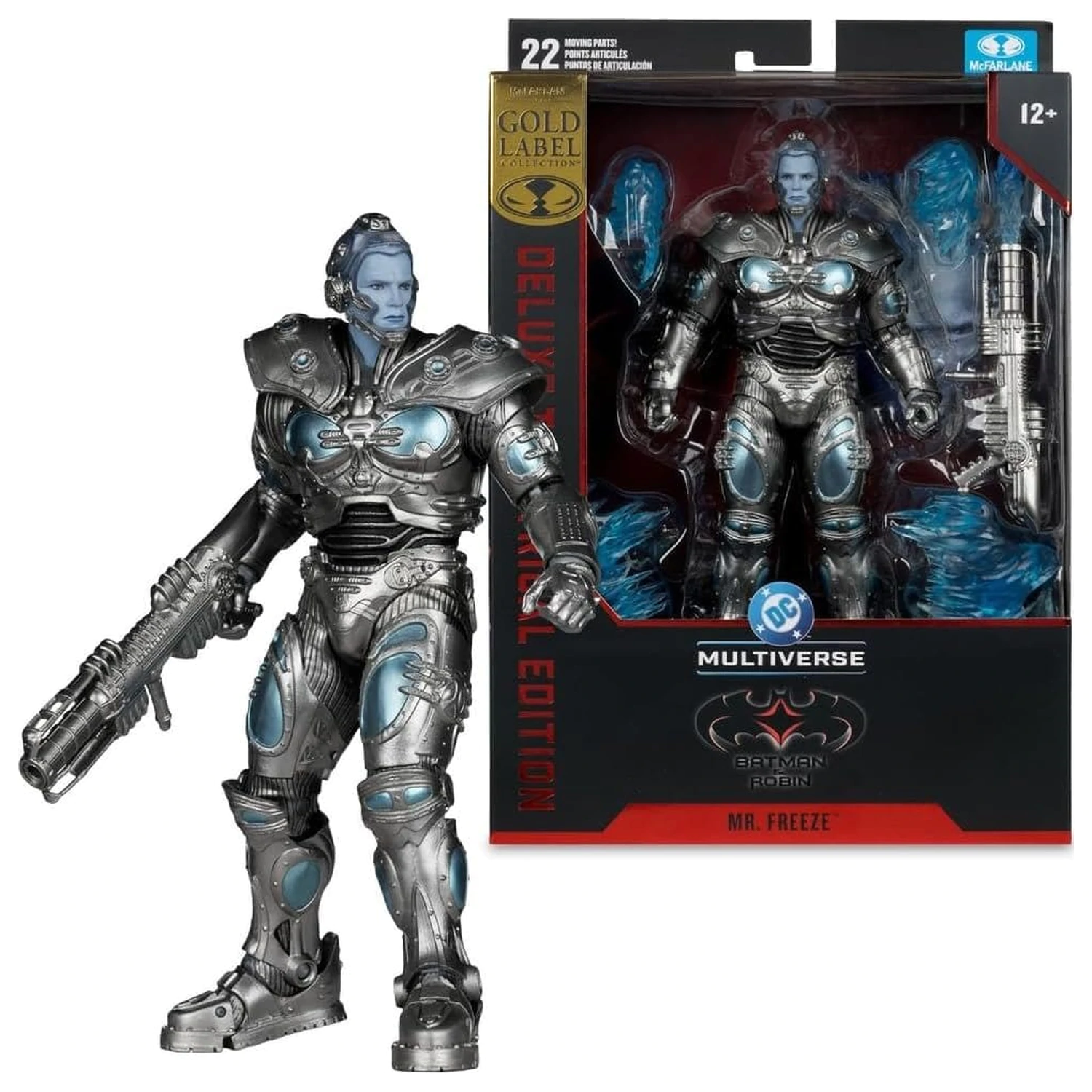 Batman & Robin DC Multiverse figurka akcji Mr. Freeze (Gold Label) 18 cm zdjęcie produktu