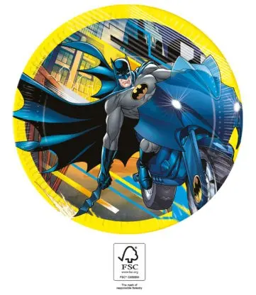 Batman Rogue Rage Talerzyki papierowe 8 sztuk 23 cm FSC zdjęcie produktu