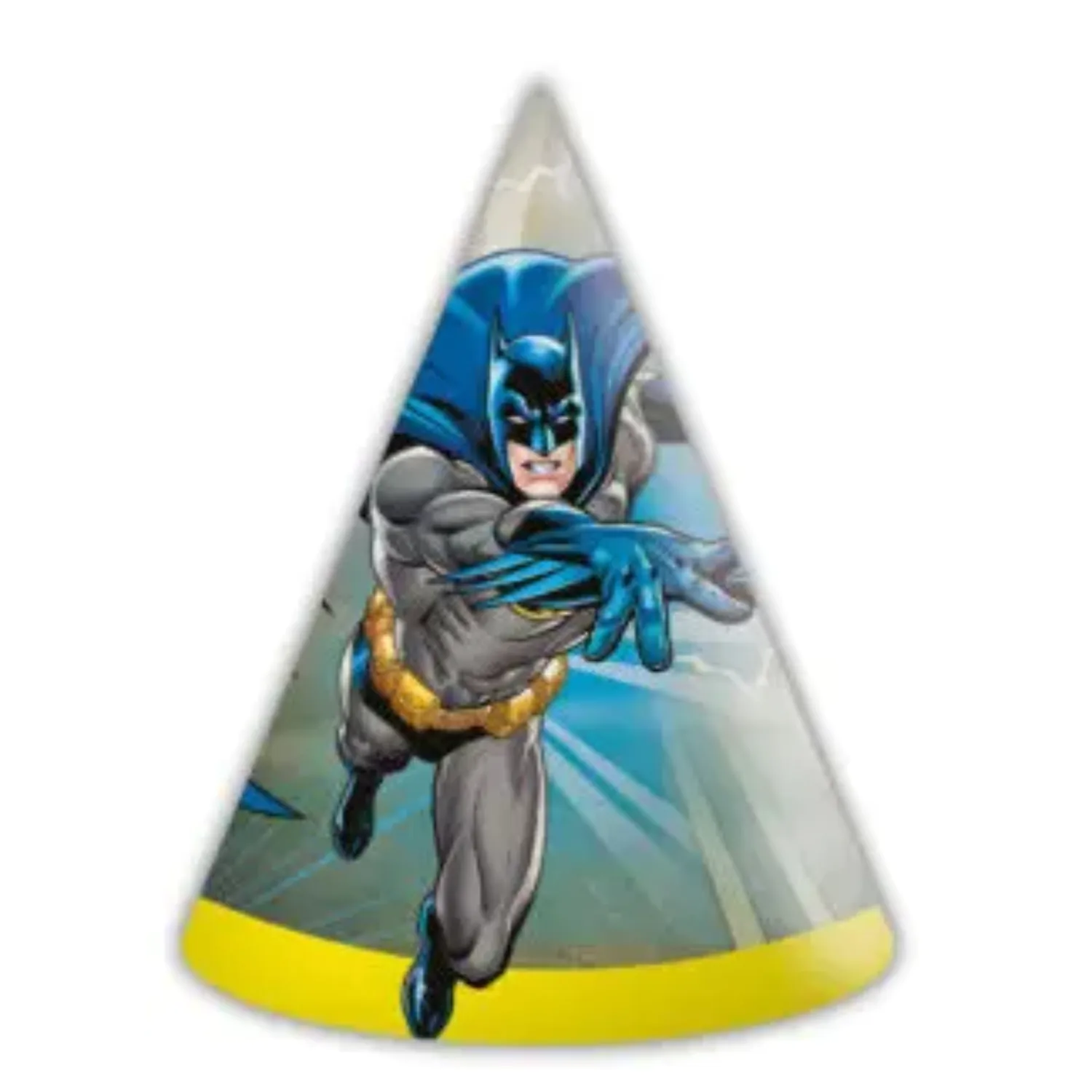 Batman Rogue Rage Kapelusz imprezowy stożkowy, 6 sztuk FSC zdjęcie produktu