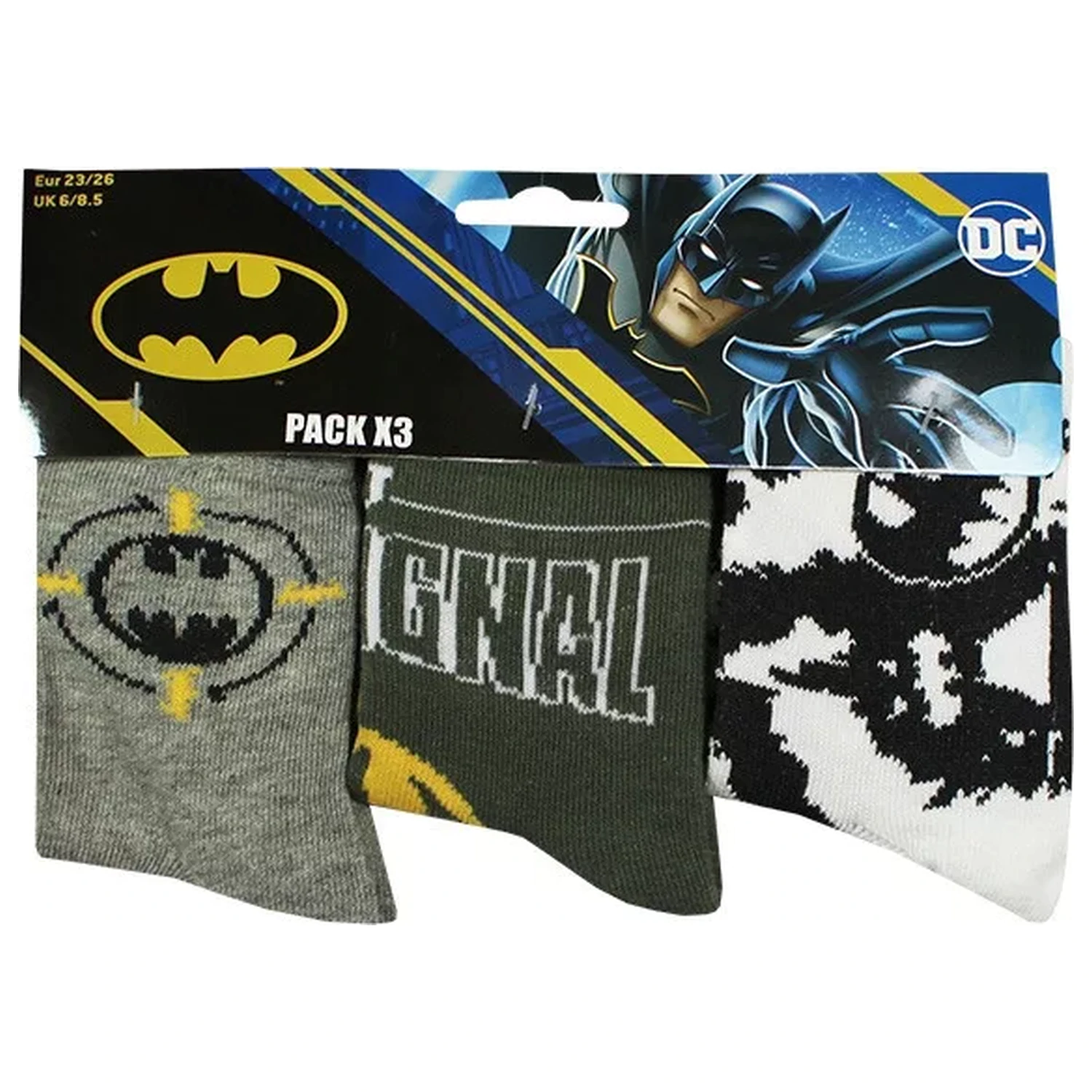 Skarpetki dziecięce Batman Signal 23/26 zdjęcie produktu
