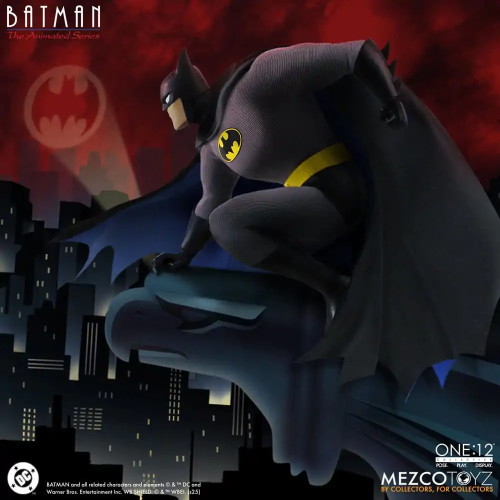 Batman: The Animated Series Figurka Akcji 1/12 Batman 17 cm zdjęcie produktu