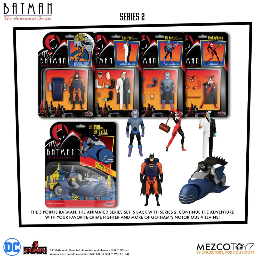 Batman: The Animated Series 2 5 Points Figurki Akcji Deluxe Box Set 9 cm zdjęcie produktu