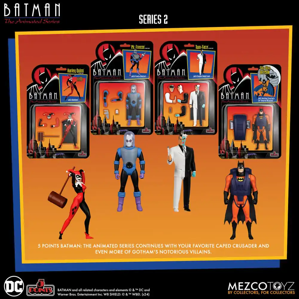 Batman: The Animated Series 2 5 Points Figurki Akcji Deluxe Box Set 9 cm zdjęcie produktu