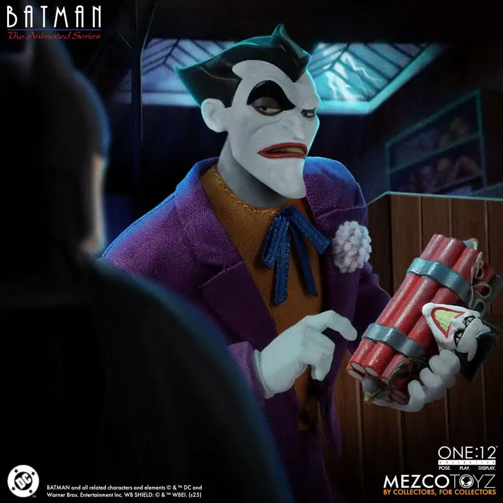 Batman: The Animated Series Figurka Akcji 1/12 Joker 17 cm zdjęcie produktu