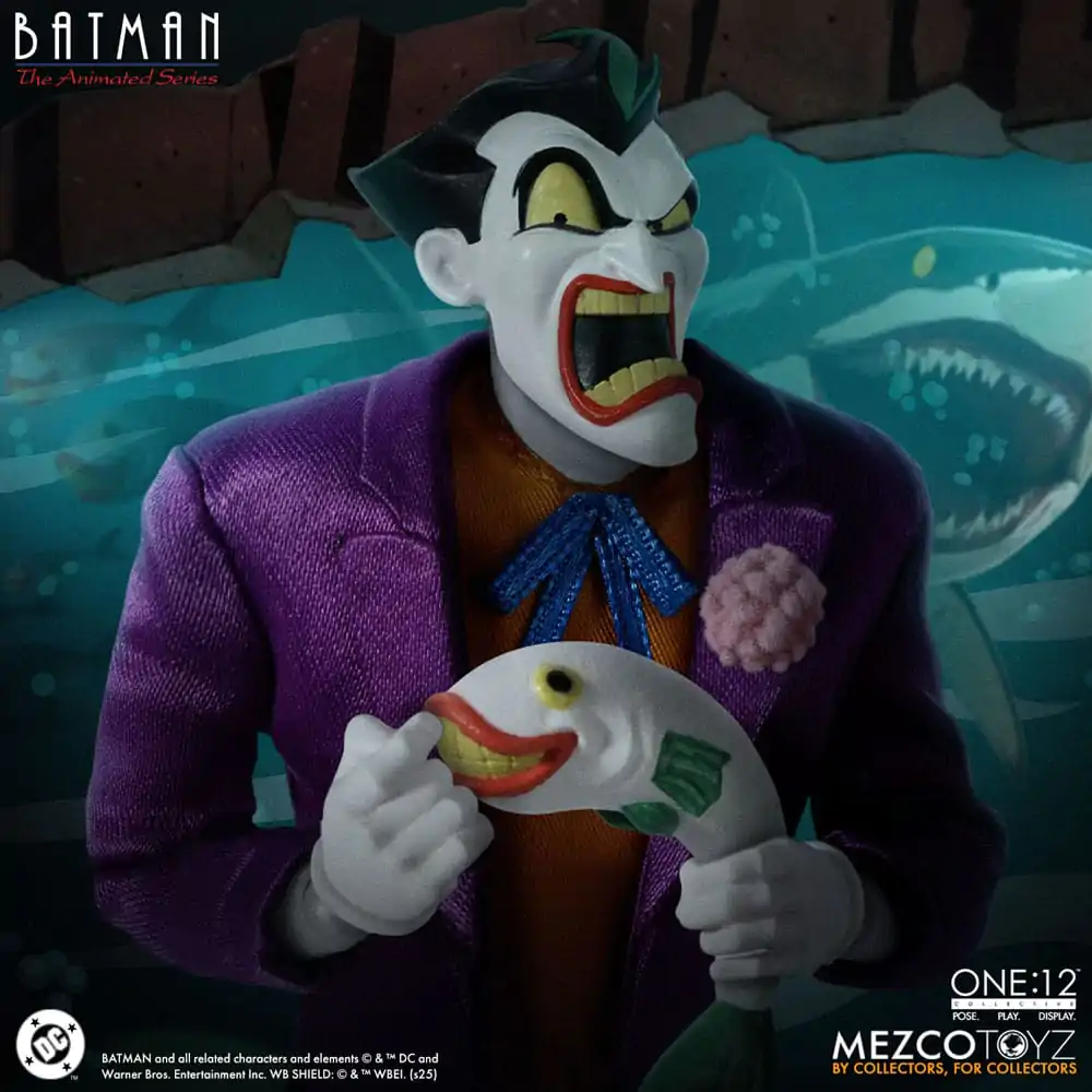 Batman: The Animated Series Figurka Akcji 1/12 Joker 17 cm zdjęcie produktu