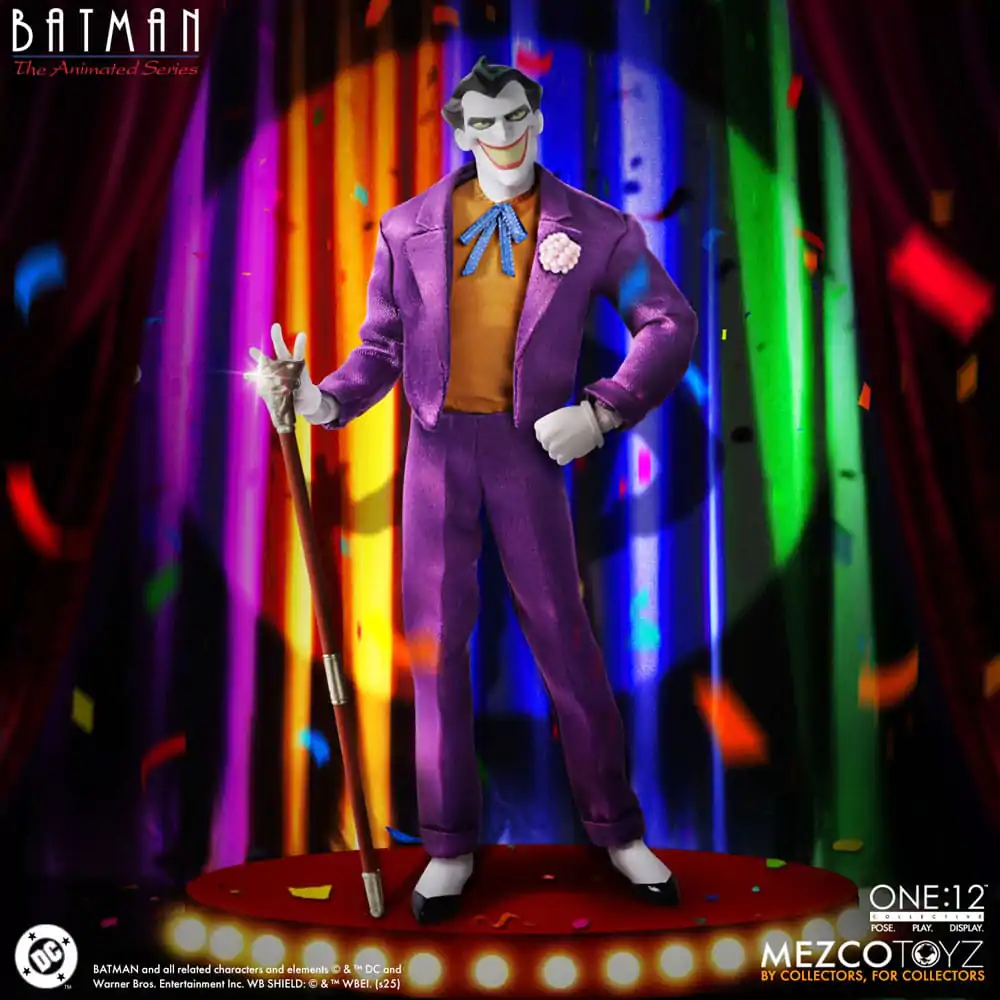Batman: The Animated Series Figurka Akcji 1/12 Joker 17 cm zdjęcie produktu