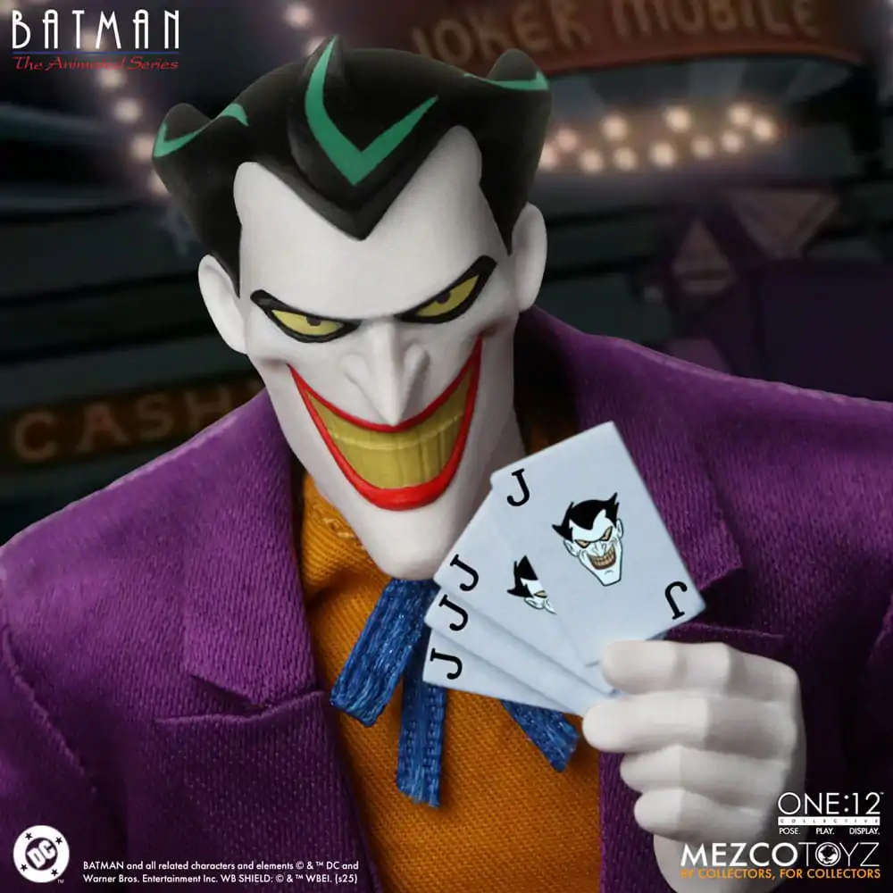 Batman: The Animated Series Figurka Akcji 1/12 Joker 17 cm zdjęcie produktu