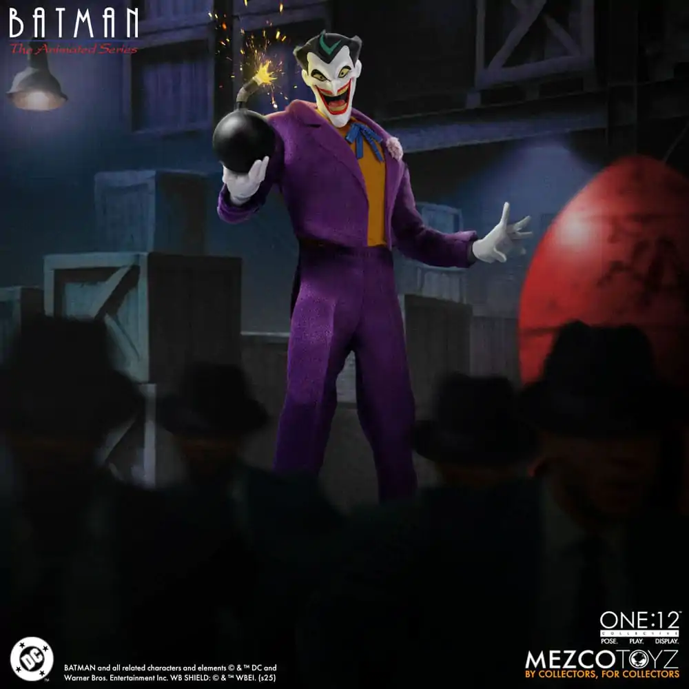 Batman: The Animated Series Figurka Akcji 1/12 Joker 17 cm zdjęcie produktu