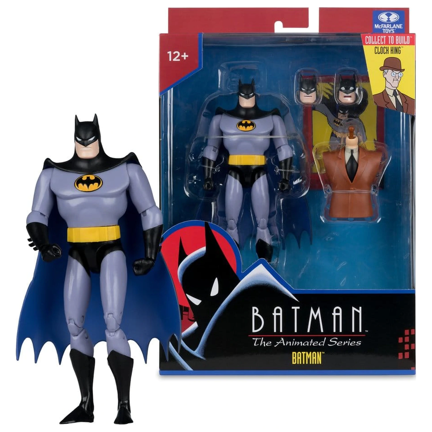 Batman: The Animated Series DC Direct Build-A Figurki Akcji Batman (Alternate Expressions) 15 cm zdjęcie produktu