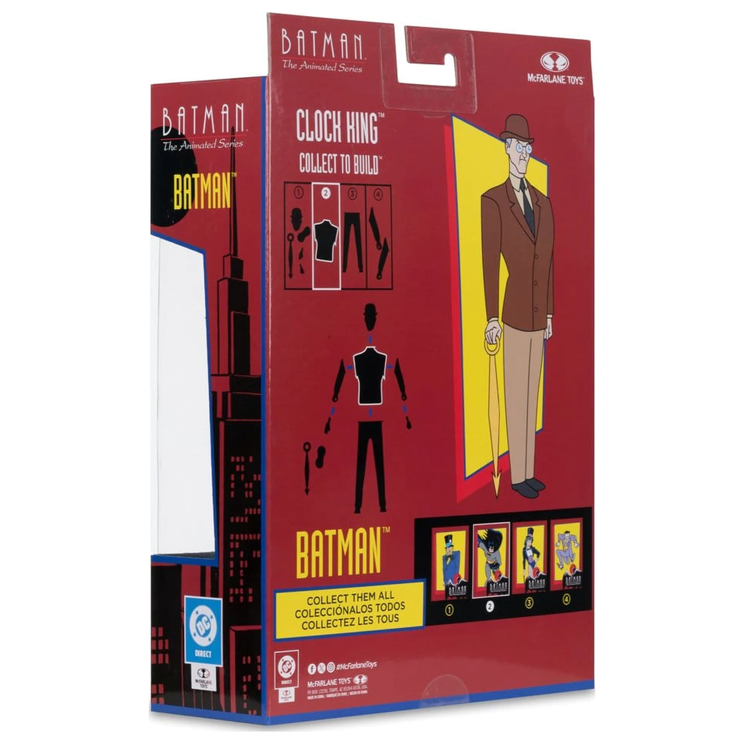 Batman: The Animated Series DC Direct Build-A Figurki Akcji Batman (Alternate Expressions) 15 cm zdjęcie produktu