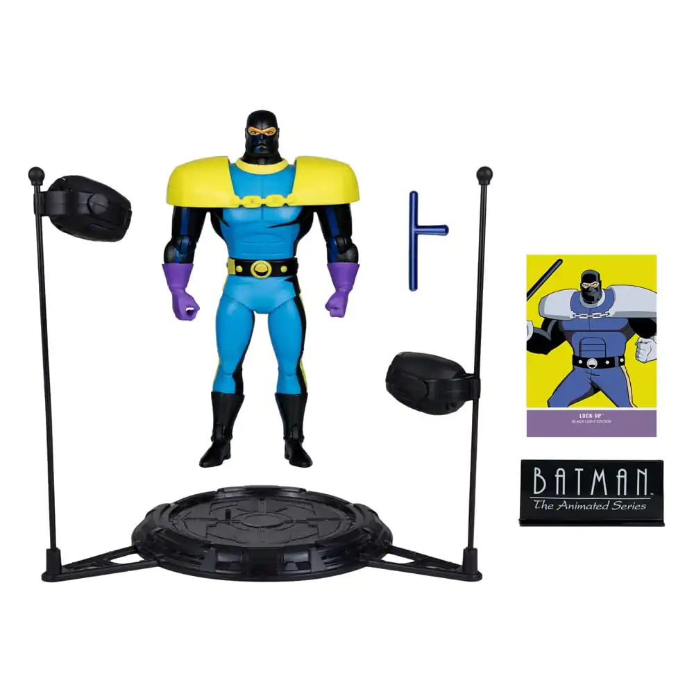 Batman: The Animated Series DC Direct Build-A Figurki Akcji Fala 5 Lock-Up Edycja Black Light (Gold Label) 15 cm zdjęcie produktu
