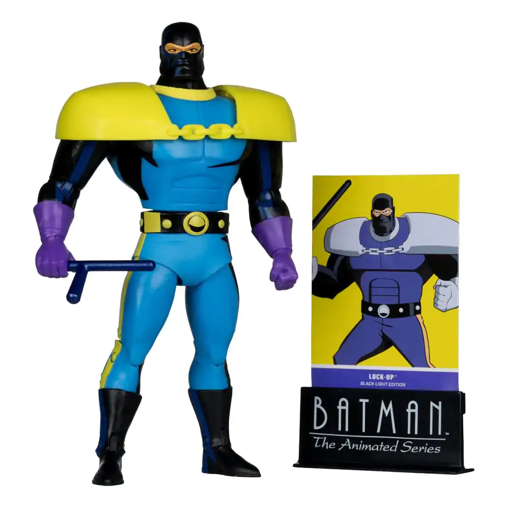 Batman: The Animated Series DC Direct Build-A Figurki Akcji Fala 5 Lock-Up Edycja Black Light (Gold Label) 15 cm zdjęcie produktu
