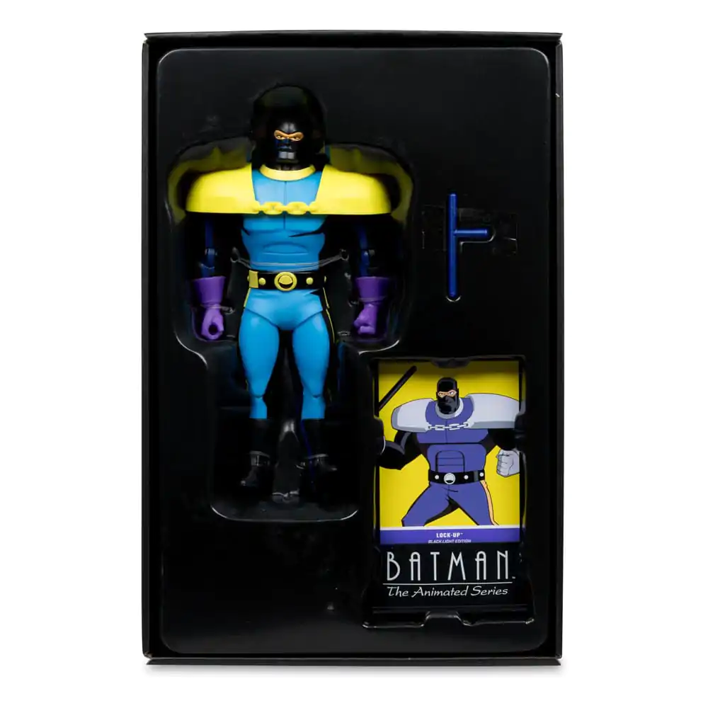 Batman: The Animated Series DC Direct Build-A Figurki Akcji Fala 5 Lock-Up Edycja Black Light (Gold Label) 15 cm zdjęcie produktu