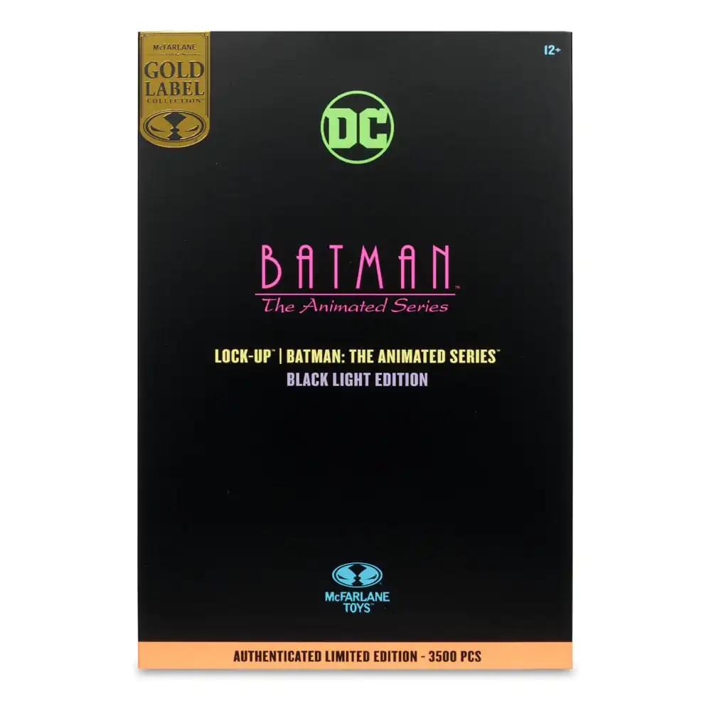 Batman: The Animated Series DC Direct Build-A Figurki Akcji Fala 5 Lock-Up Edycja Black Light (Gold Label) 15 cm zdjęcie produktu