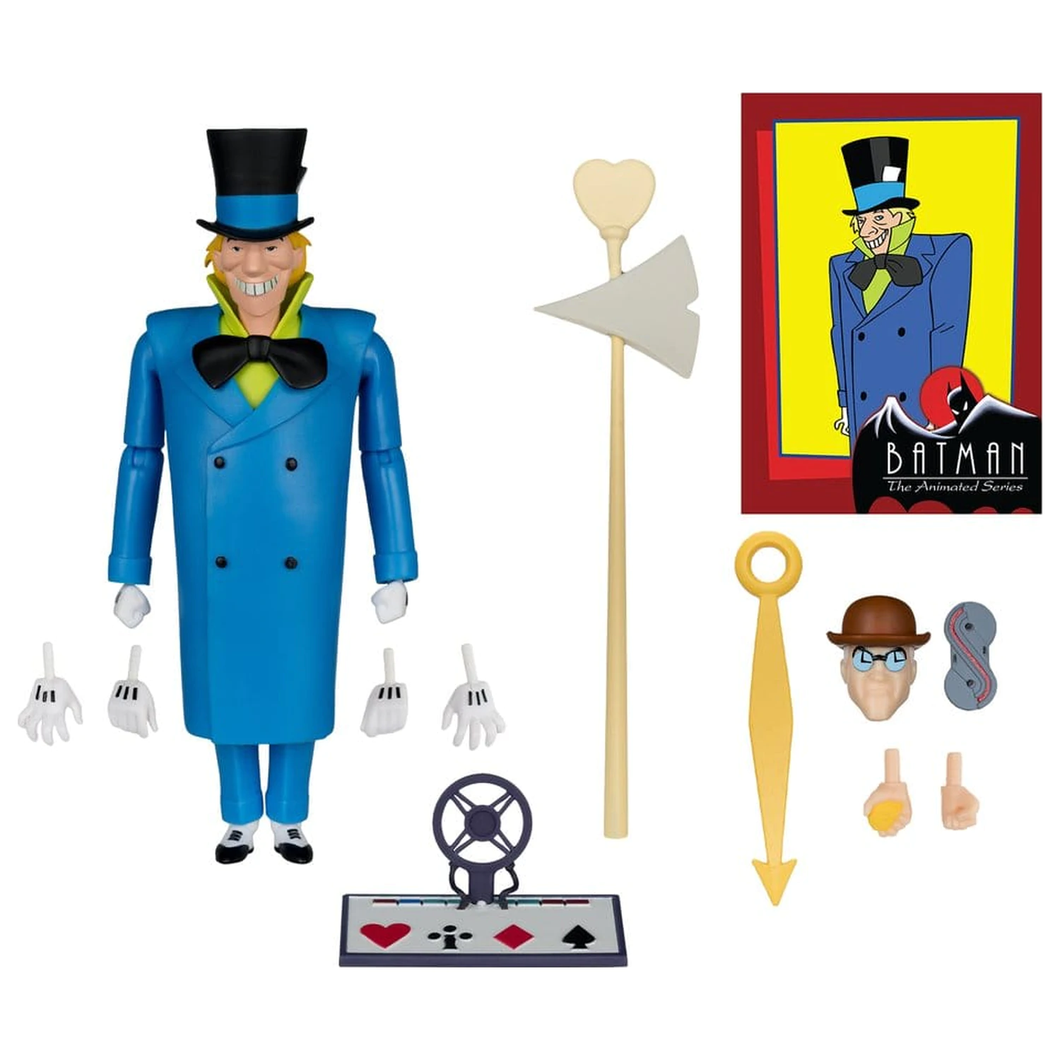 Batman: The Animated Series DC Direct Zbuduj-A Figurki Akcji Fala 7 Jervis Tetch (Mad Hatter) 15 cm zdjęcie produktu
