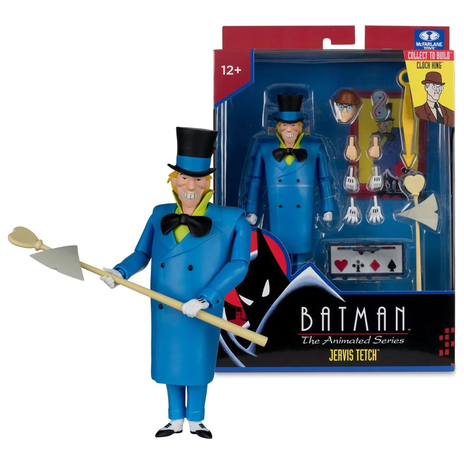 Batman: The Animated Series DC Direct Zbuduj-A Figurki Akcji Fala 7 Jervis Tetch (Mad Hatter) 15 cm zdjęcie produktu