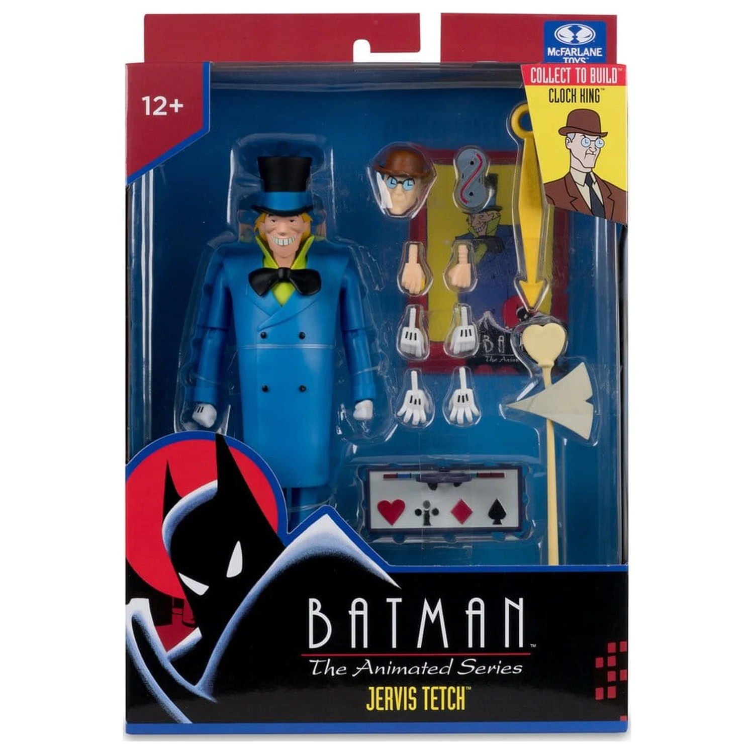 Batman: The Animated Series DC Direct Zbuduj-A Figurki Akcji Fala 7 Jervis Tetch (Mad Hatter) 15 cm zdjęcie produktu