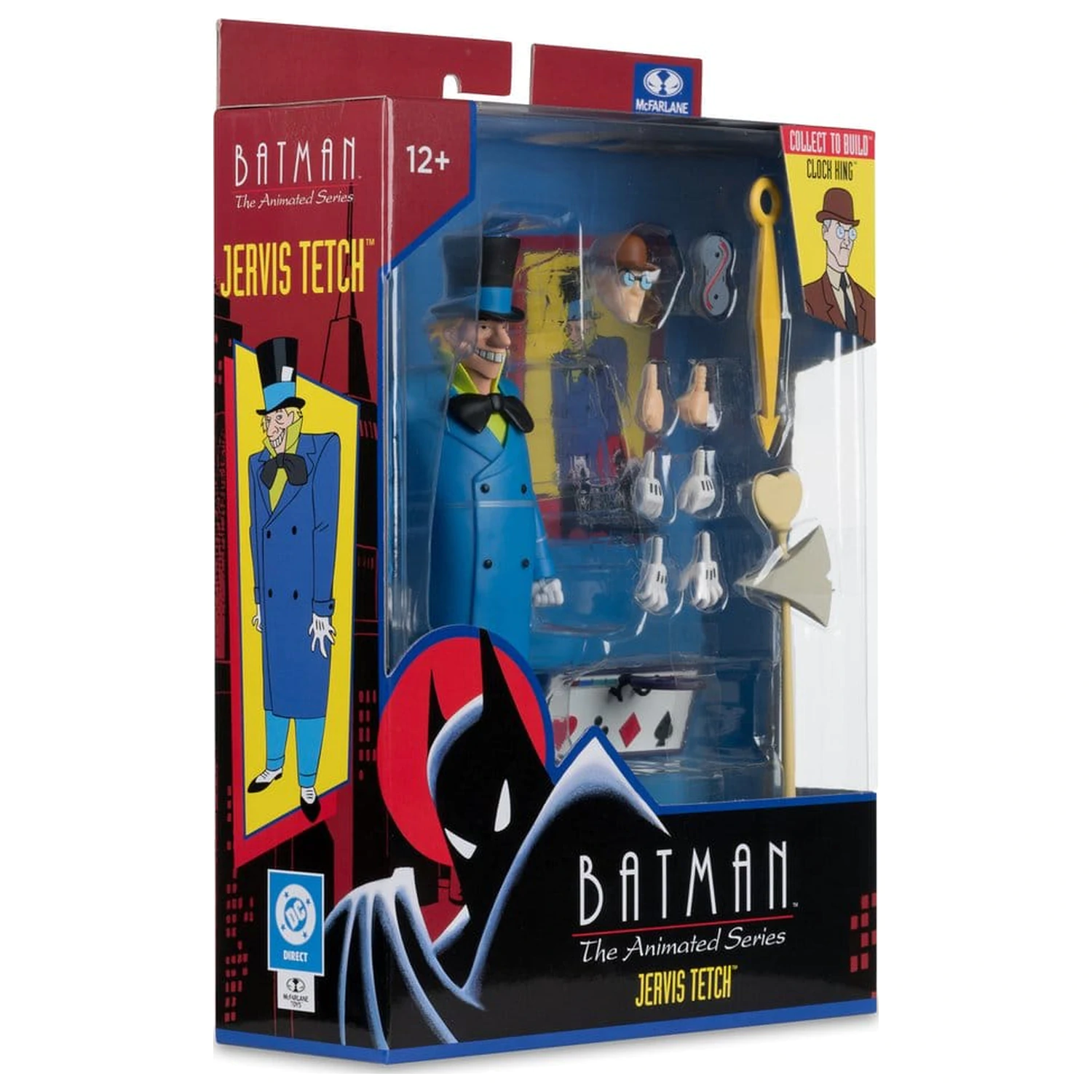 Batman: The Animated Series DC Direct Zbuduj-A Figurki Akcji Fala 7 Jervis Tetch (Mad Hatter) 15 cm zdjęcie produktu