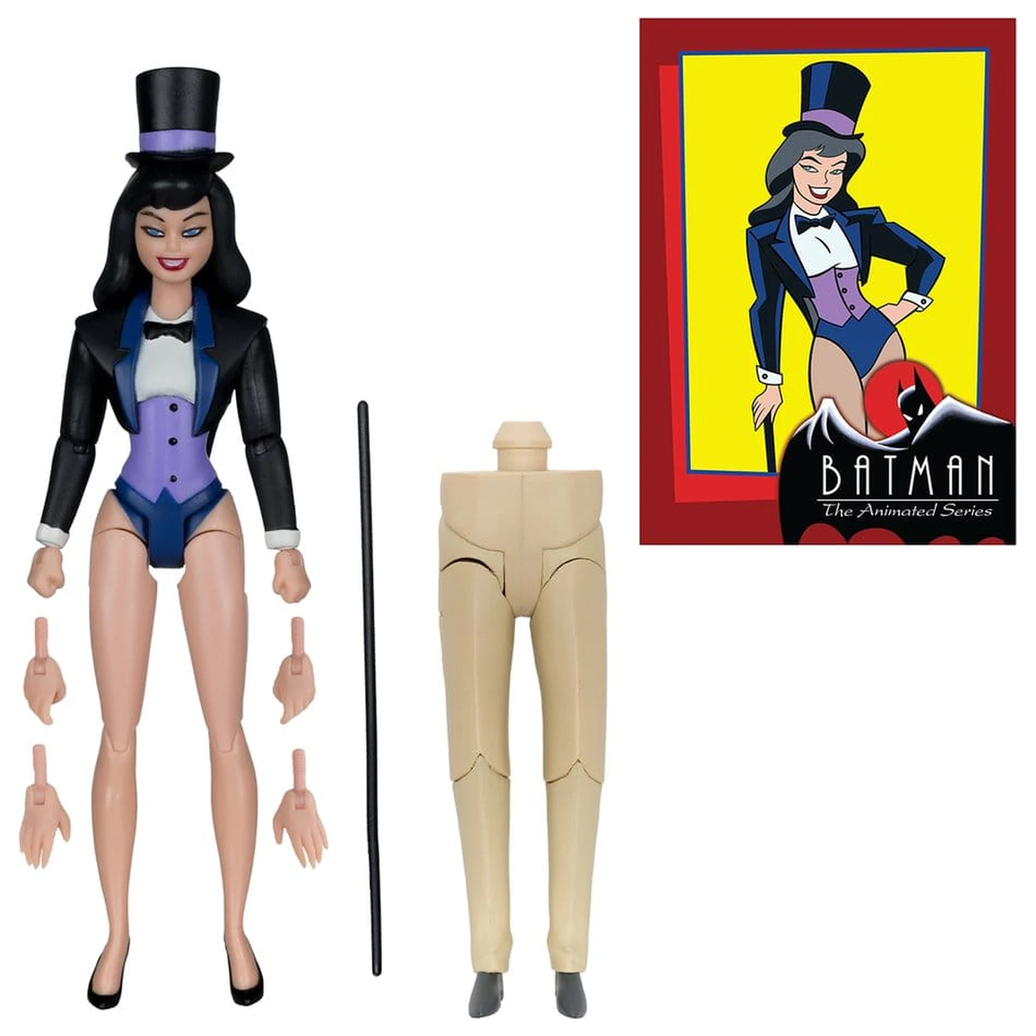 Batman: The Animated Series DC Direct Zbuduj-A figurki akcji Fala 7 Zatanna 15 cm zdjęcie produktu