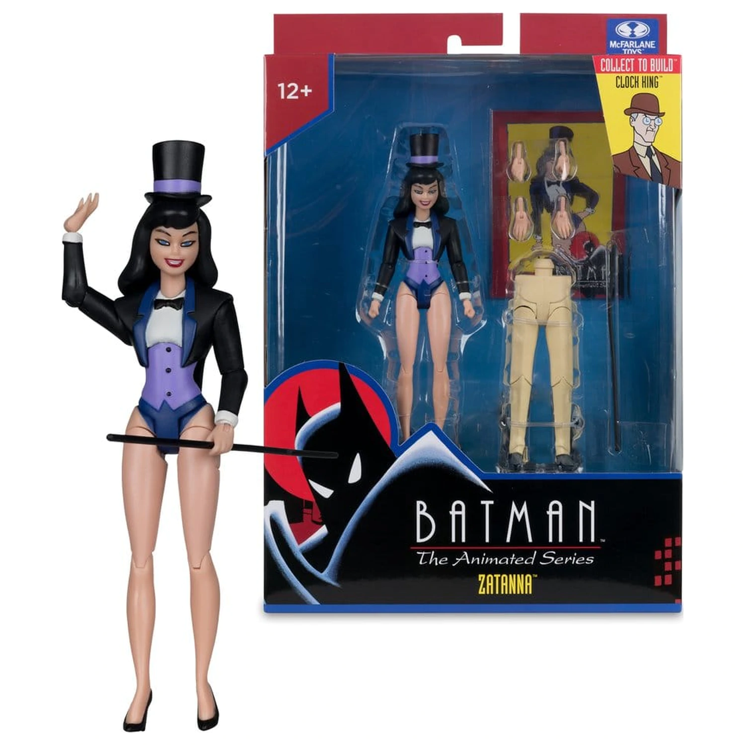 Batman: The Animated Series DC Direct Zbuduj-A figurki akcji Fala 7 Zatanna 15 cm zdjęcie produktu