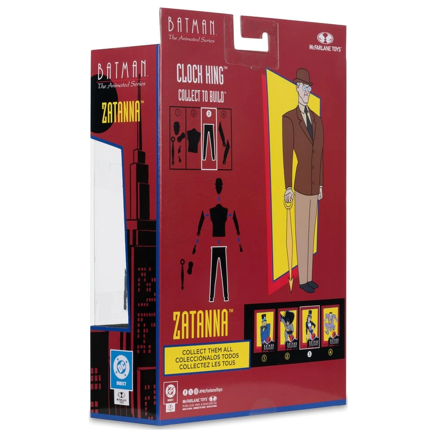 Batman: The Animated Series DC Direct Zbuduj-A figurki akcji Fala 7 Zatanna 15 cm zdjęcie produktu