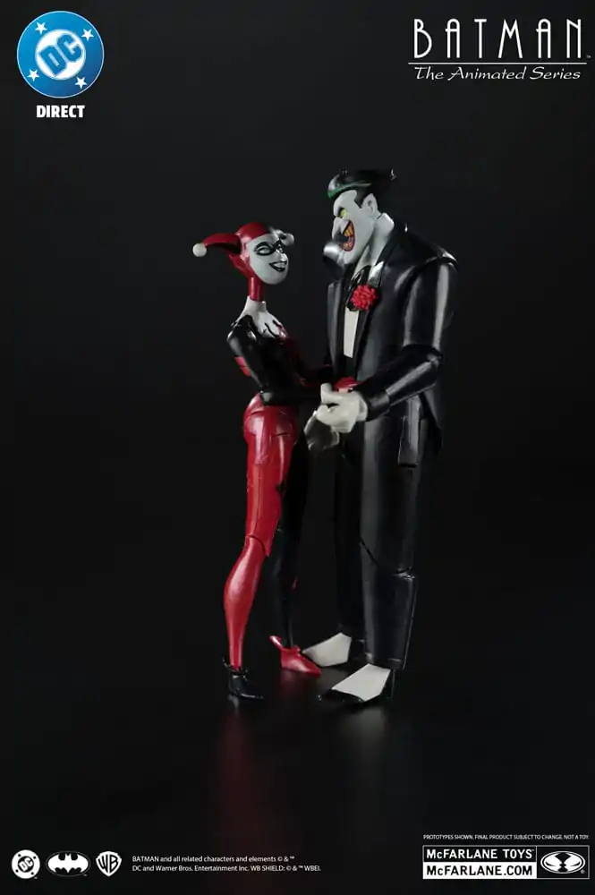 Batman: The Animated Series DC Direct Action Figures Harley Quinn & The Joker (Mad Love) (Gold Label) 18 cm zdjęcie produktu