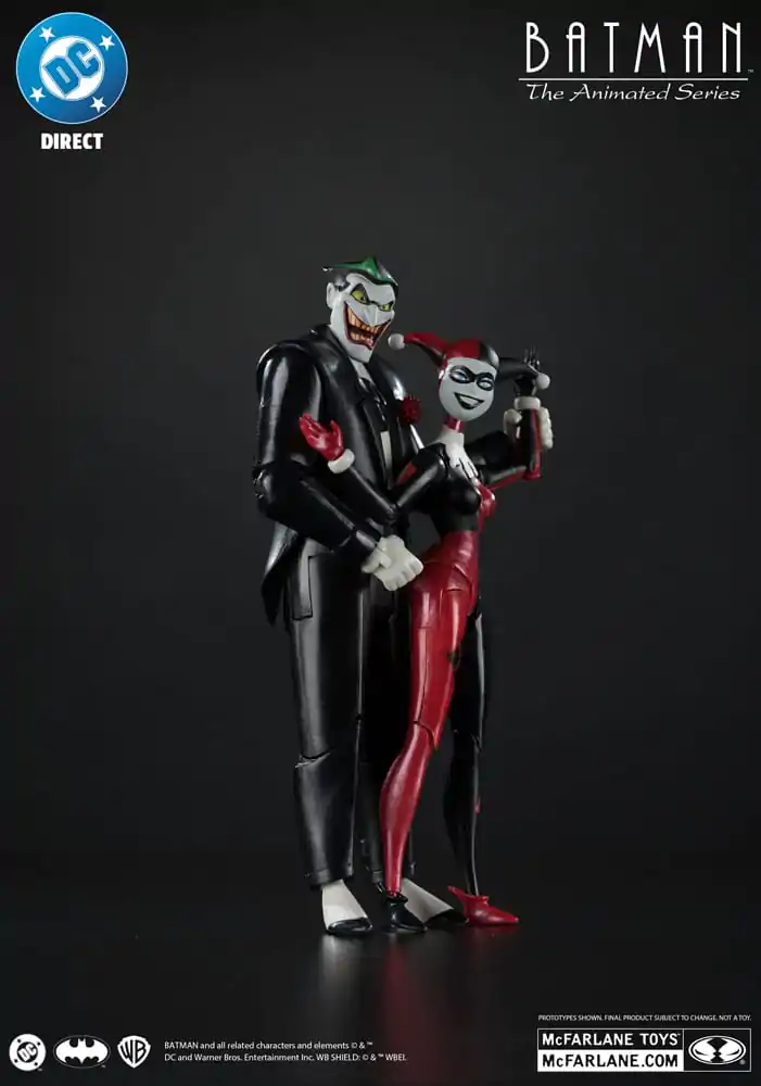 Batman: The Animated Series DC Direct Action Figures Harley Quinn & The Joker (Mad Love) (Gold Label) 18 cm zdjęcie produktu