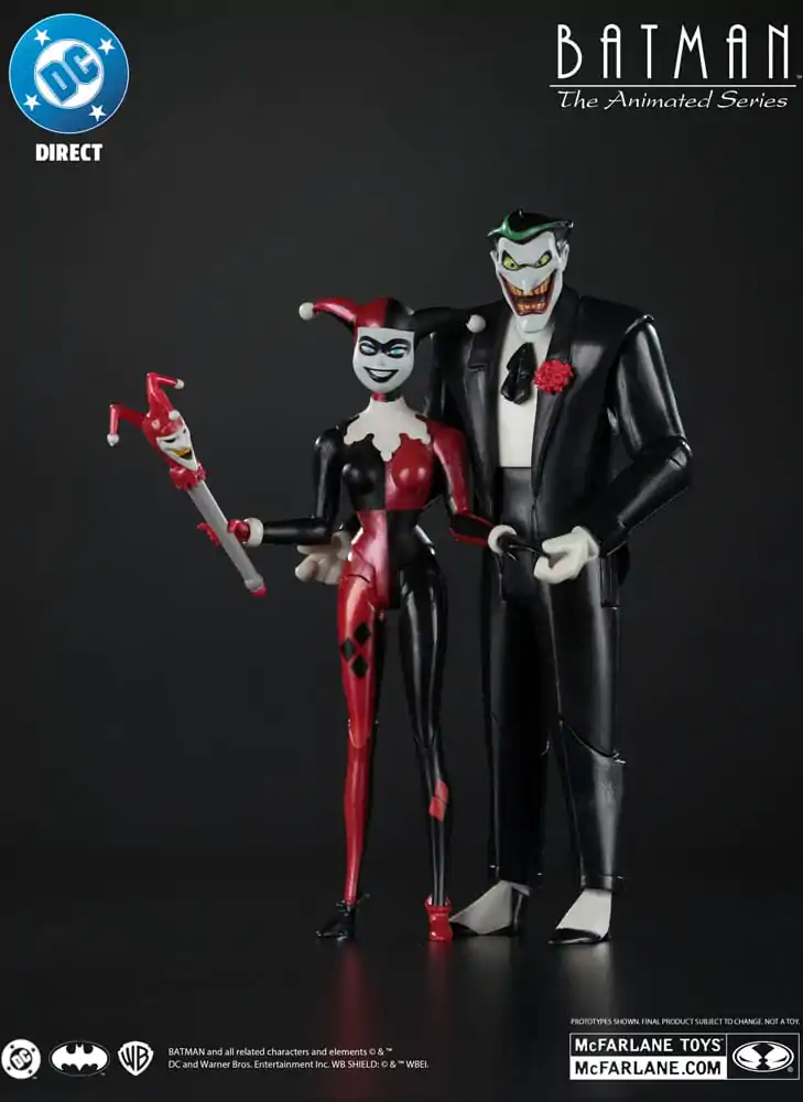 Batman: The Animated Series DC Direct Action Figures Harley Quinn & The Joker (Mad Love) (Gold Label) 18 cm zdjęcie produktu