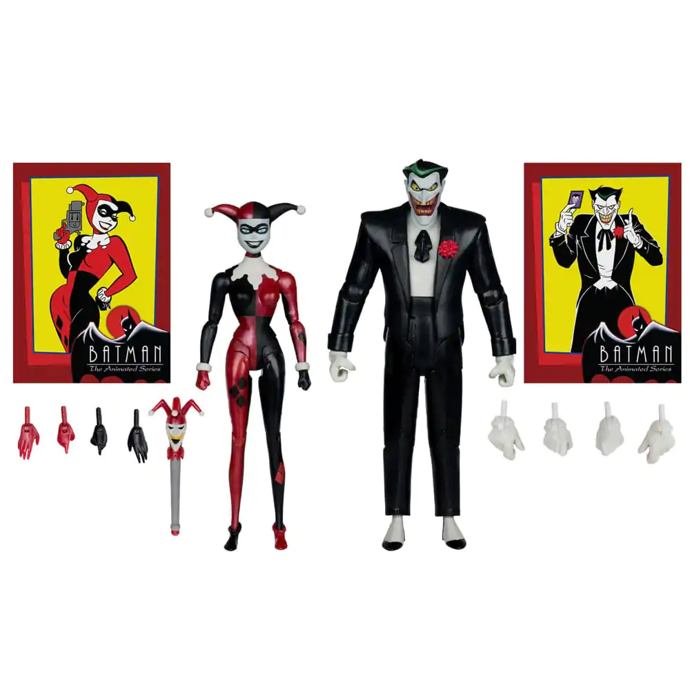 Batman: The Animated Series DC Direct Action Figures Harley Quinn & The Joker (Mad Love) (Gold Label) 18 cm zdjęcie produktu
