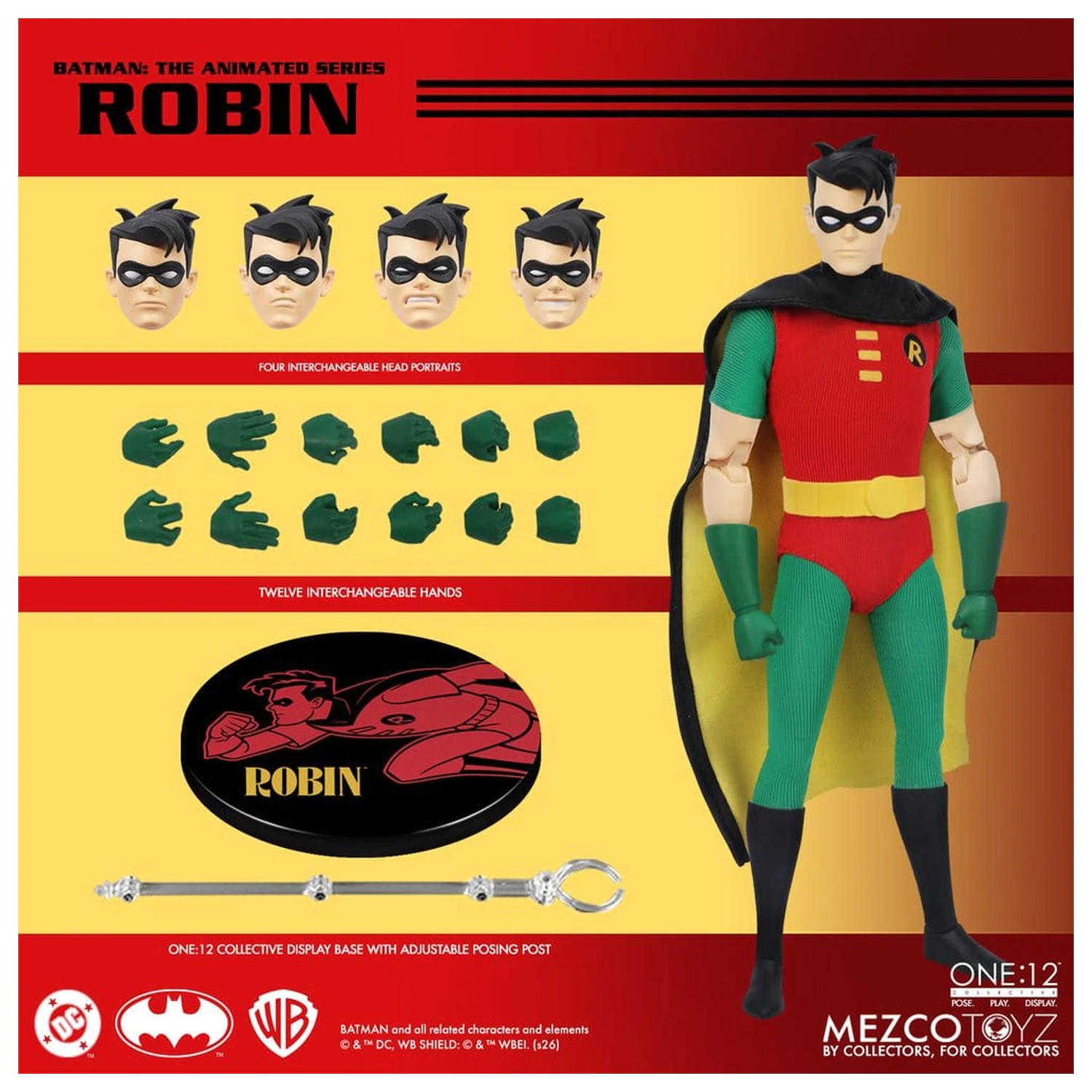 Batman: The Animated Series One:12 Collective Figurka Akcji 1/12 Robin 17 cm zdjęcie produktu