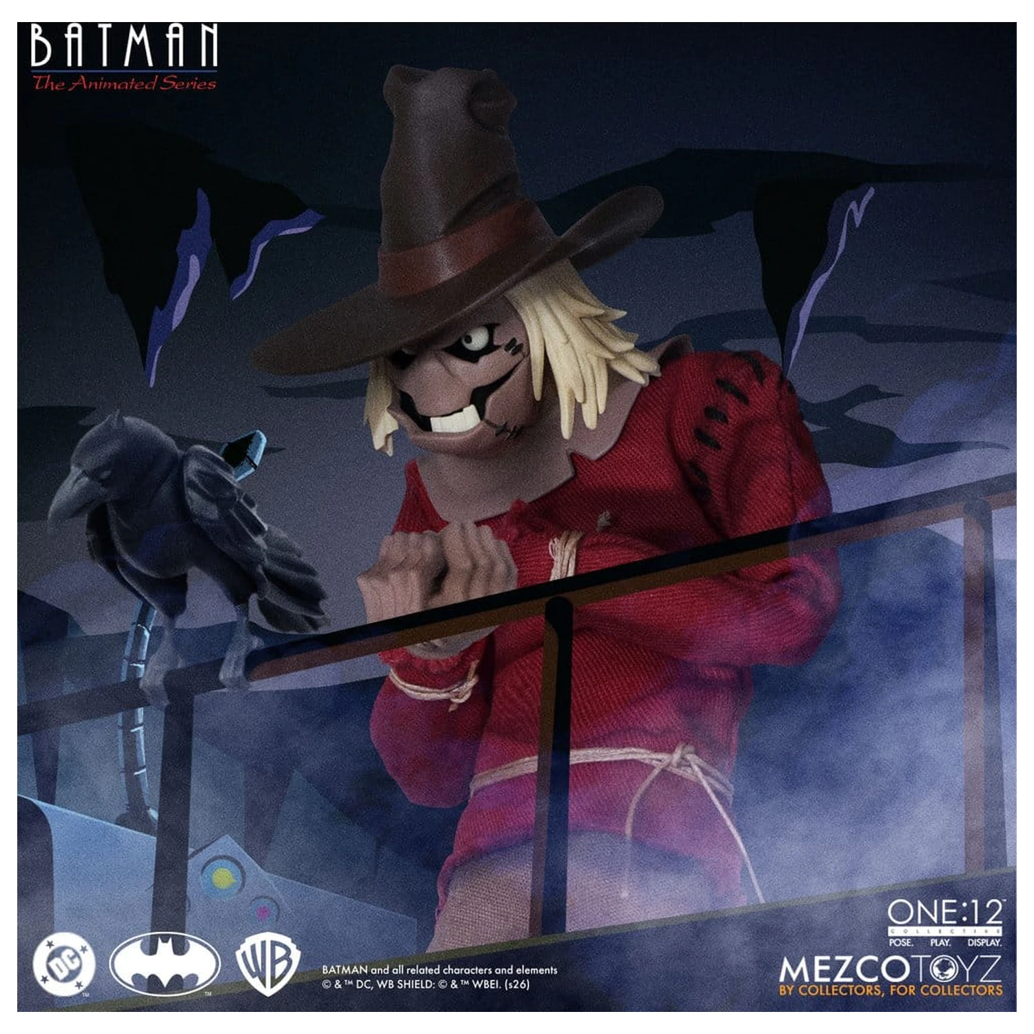 Batman: The Animated Series One:12 Collective Figurka akcji Scarecrow 17 cm zdjęcie produktu