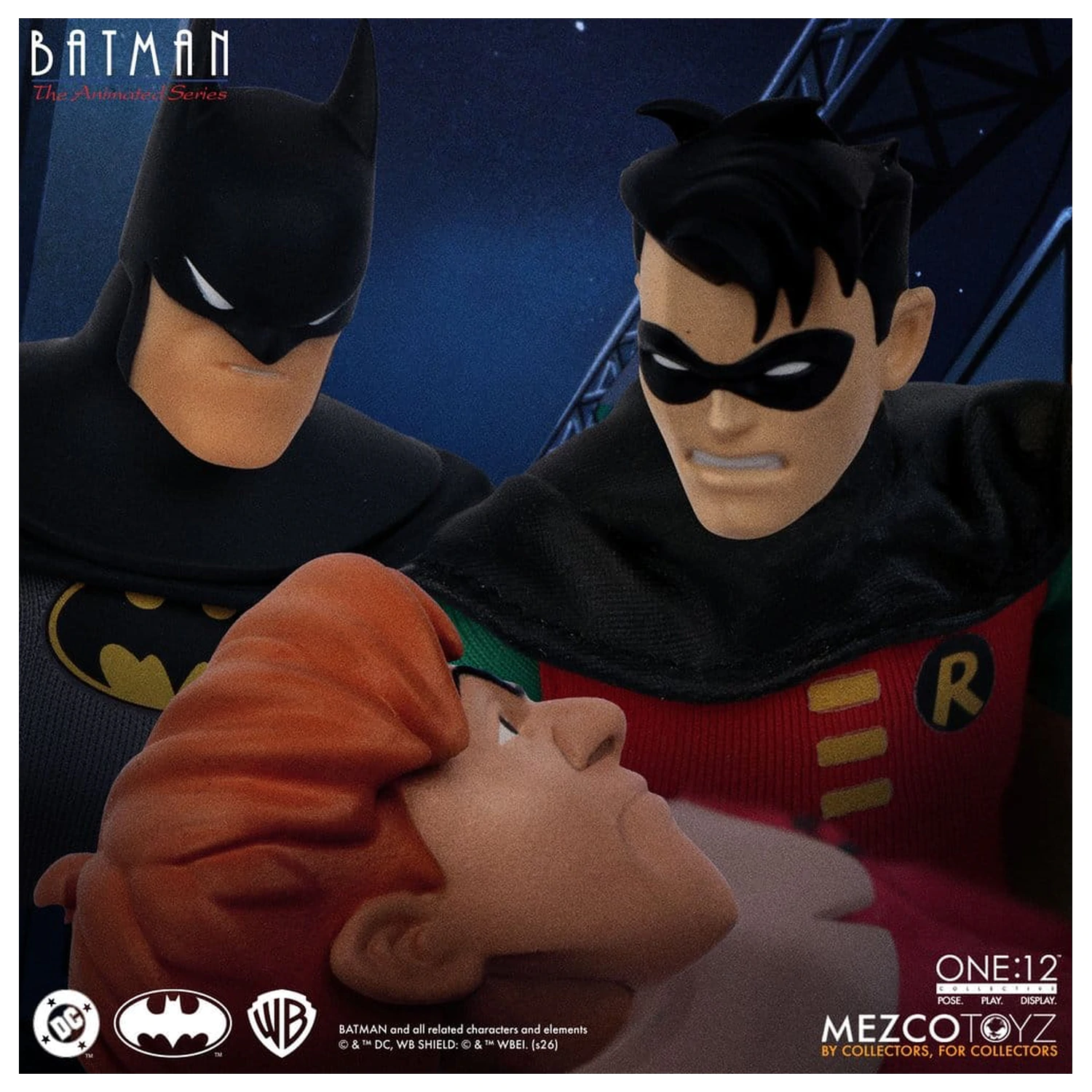Batman: The Animated Series One:12 Collective Figurka akcji Scarecrow 17 cm zdjęcie produktu