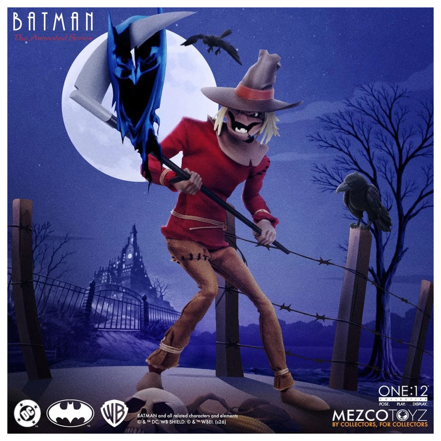 Batman: The Animated Series One:12 Collective Figurka akcji Scarecrow 17 cm zdjęcie produktu