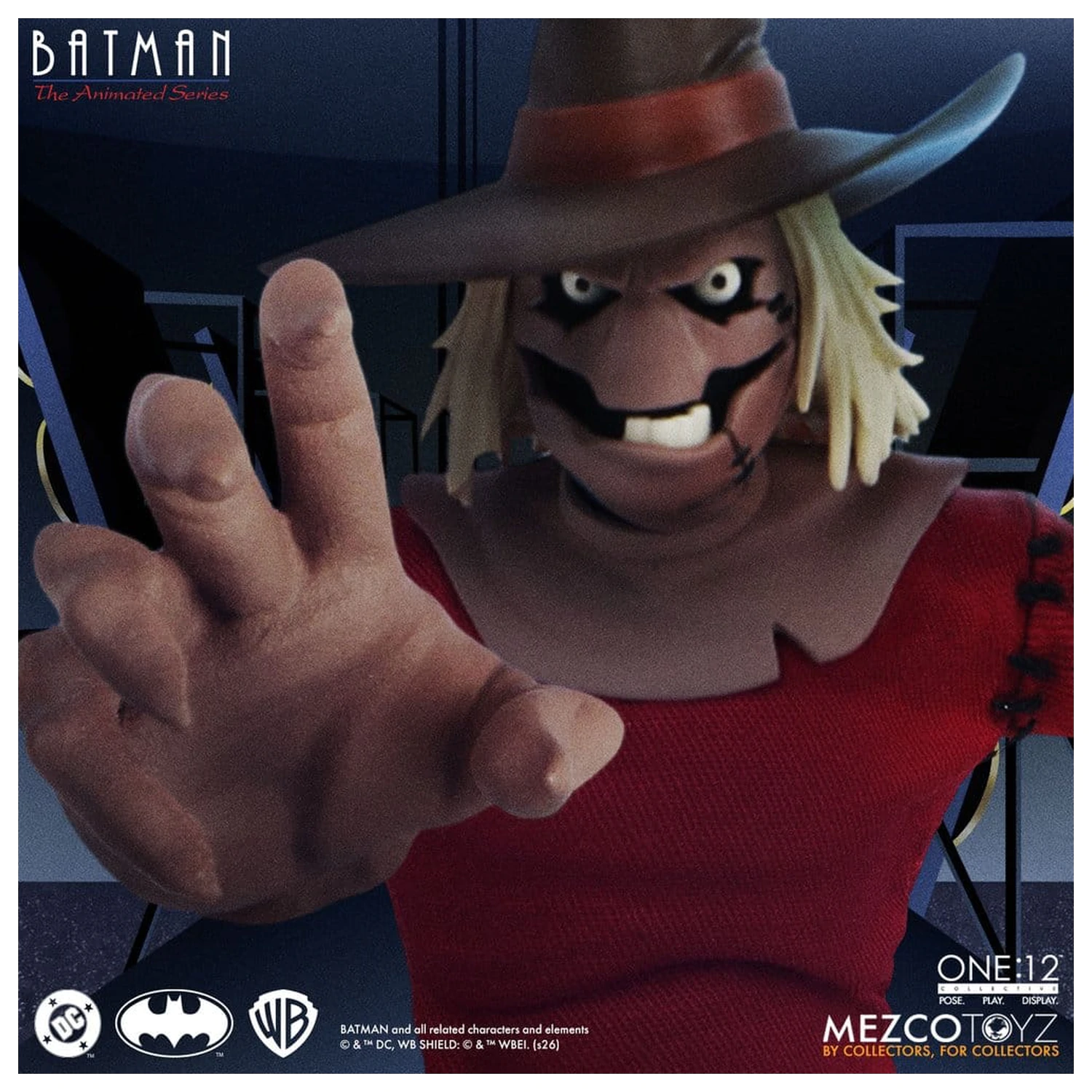 Batman: The Animated Series One:12 Collective Figurka akcji Scarecrow 17 cm zdjęcie produktu
