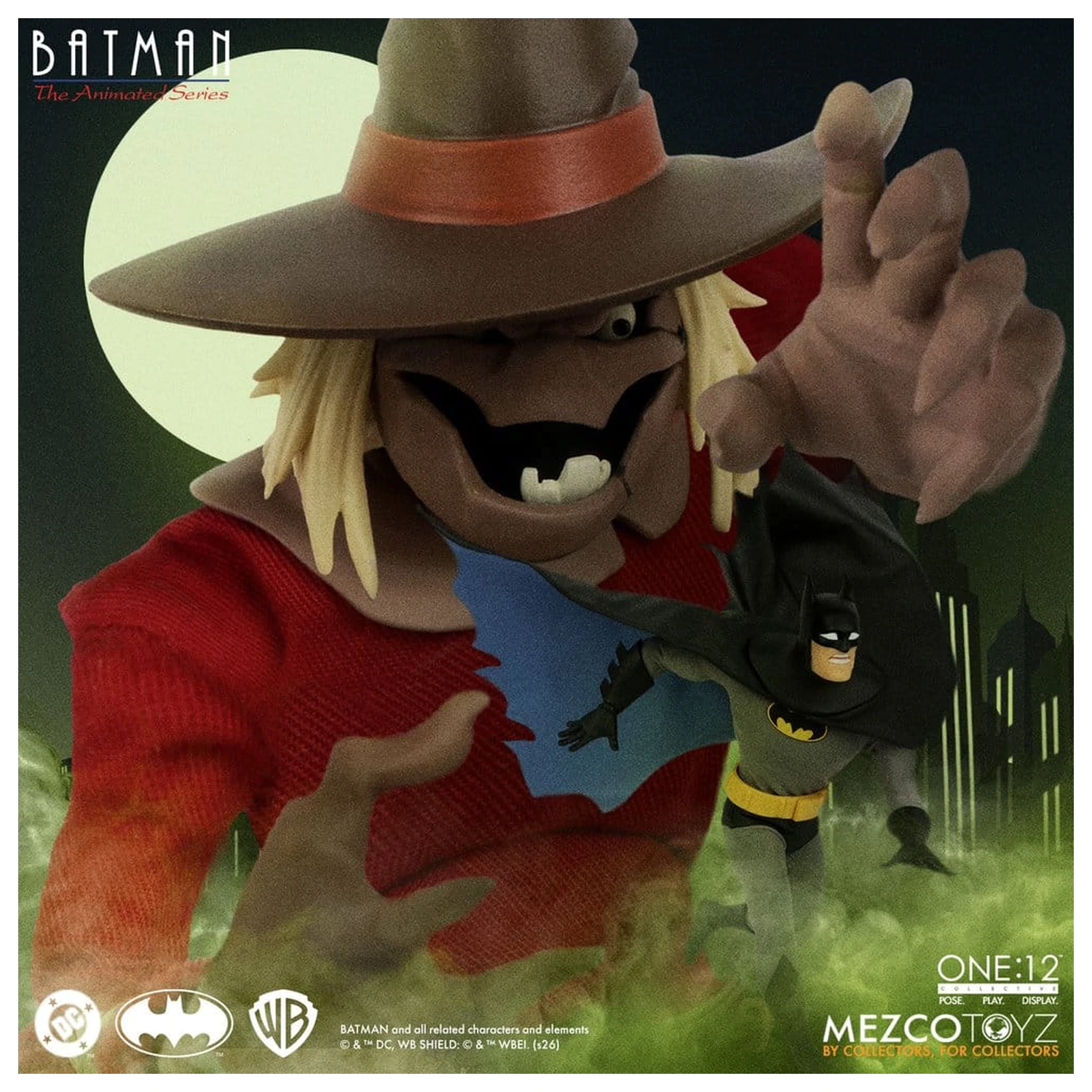 Batman: The Animated Series One:12 Collective Figurka akcji Scarecrow 17 cm zdjęcie produktu
